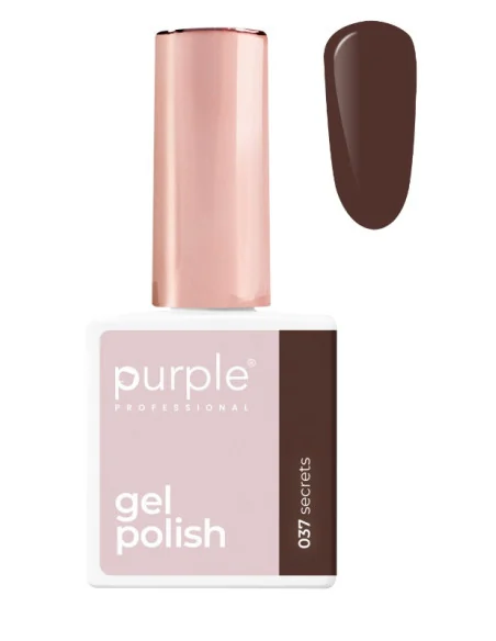PURPLE GEL POLISH 037 SECRETS 10ML