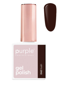 PURPLE GEL POLISH 040 HUSH 10ML