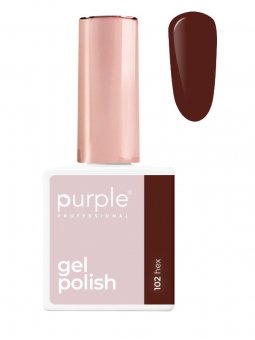 PURPLE GEL POLISH 102 HEX 10ML