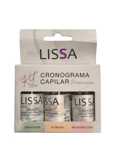 LISSA KIT CRONOGRAMA CAPILAR PREMIUM 3 X 15ML