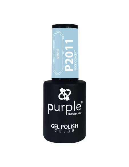 PURPLE GEL POLISH COLOR ROCK CONCERT 10ML