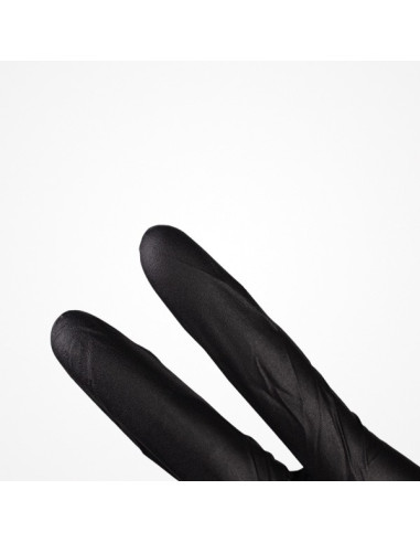 LUNA GUANTES NITRILO NEGROS T/GRANDE 100UDS