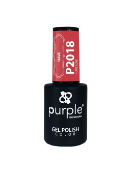 ***PURPLE GEL POLISH COLOR...