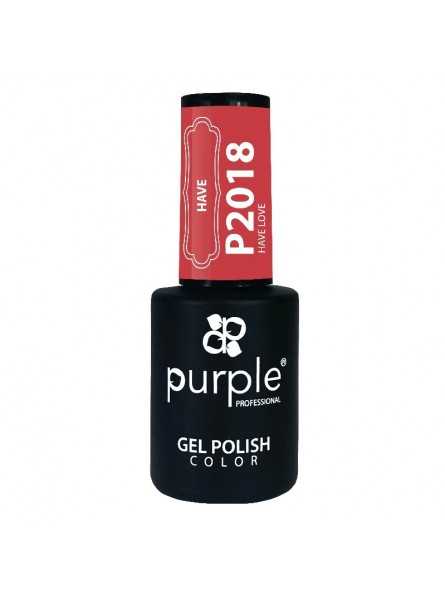 PURPLE GEL POLISH COLOR HAVE LOVE 10ML|Mathiss