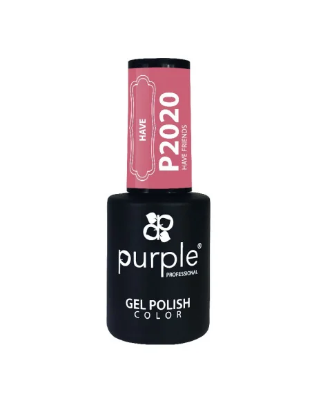 PURPLE GEL POLISH COLOR HAVE FRIENDS 10ML