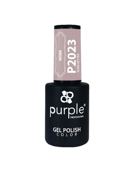PURPLE GEL POLISH COLOR WORK BETTER 10ML
