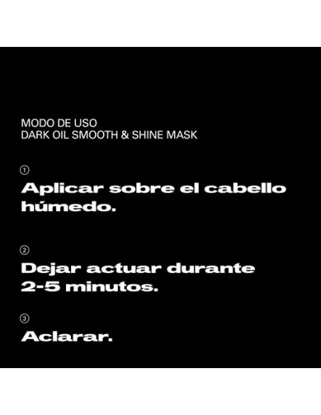 SEBASTIAN DARK OIL SMOOTH & SHINE MASK 30ML (TALLA DE VIAJE)