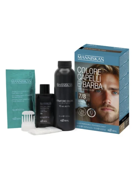 KAARAL MANNISKAN COLOR PARA CABELLO Y BARBA COLOR 7/8