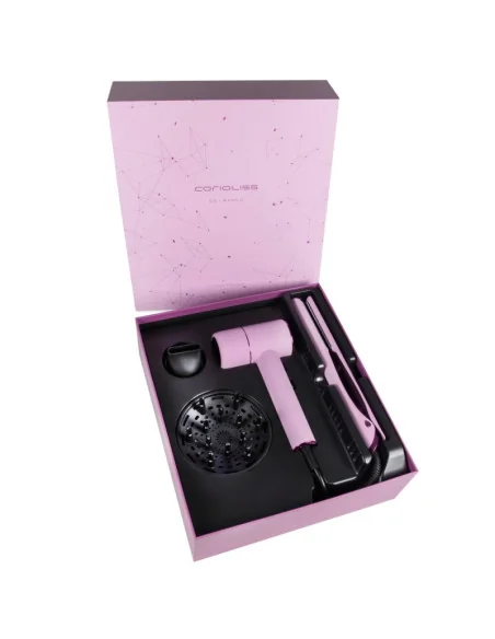 CORIOLISS KIT C5 +SECADOR APOLO LILAC COLLECTION