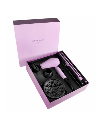 CORIOLISS KIT C3 + SECADOR KOMPACTISSIMO LILAC COLLECTION