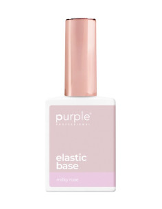 PURPLE ELASTIC BASE MILKY ROSE 15ML