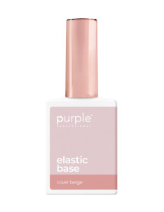 PURPLE ELASTIC BASE COVER BEIGE 15ML