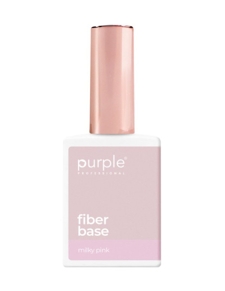 PURPLE FIBER BASE MILKY PINK 15ML