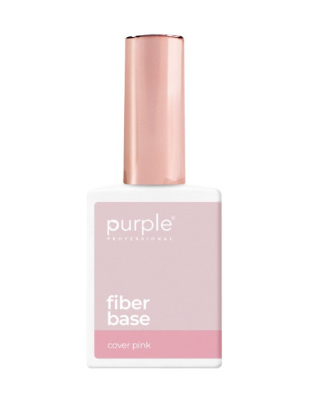 PURPLE FIBER BASE COVER PINK 15ML