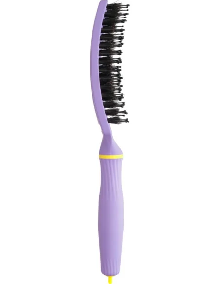 Olivia Garden Fingerbrush Boar & Nylon Medium Snuggle Purple
