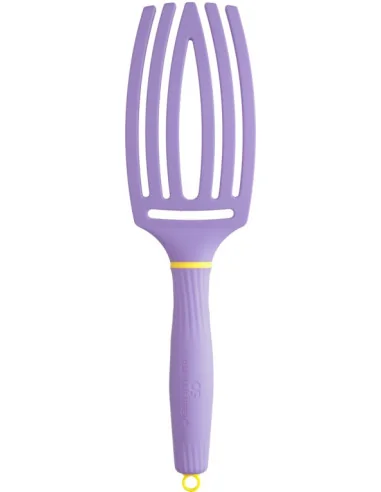 Olivia Garden Fingerbrush Boar & Nylon Medium Snuggle Purple