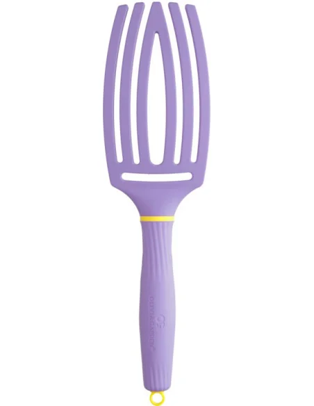 Olivia Garden Fingerbrush Boar & Nylon Medium Snuggle Purple