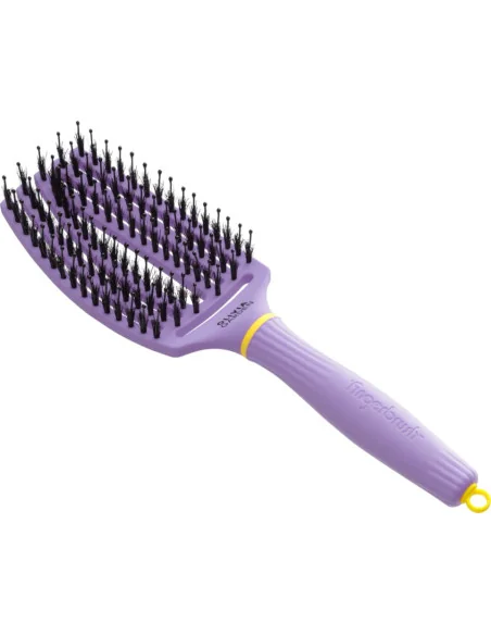 Olivia Garden Fingerbrush Boar & Nylon Medium Snuggle Purple