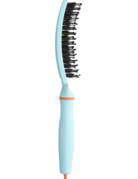 Olivia Garden Fingerbrush Boar & Nylon Medium Bubble Blue