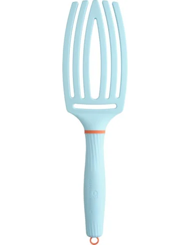 Olivia Garden Fingerbrush Boar & Nylon Medium Bubble Blue