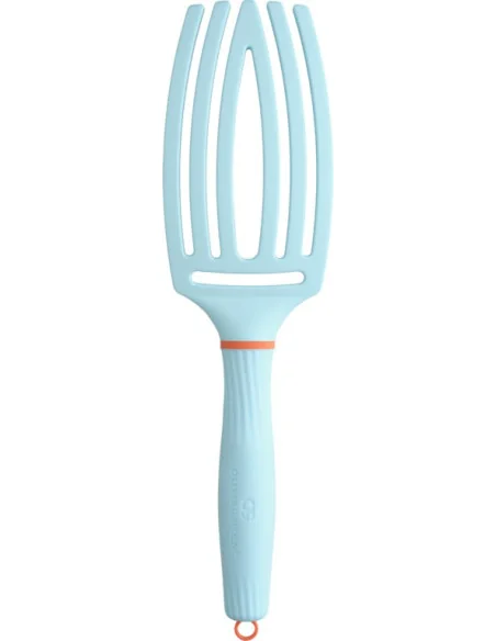 Olivia Garden Fingerbrush Boar & Nylon Medium Bubble Blue
