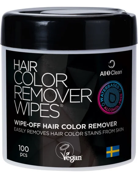 ALL1CLEAN HAIR COLOR REMOVER WIPES 100UDS