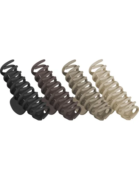 Sibel Claw Clamps 4uds Colores Naturales | Mathiss Ibiza
