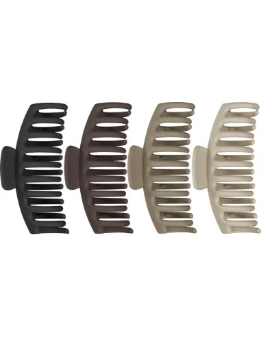 Sibel Claw Clamps 4uds Colores Naturales | Mathiss Ibiza