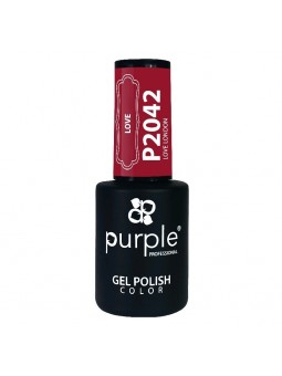 PURPLE GEL POLISH COLOR...