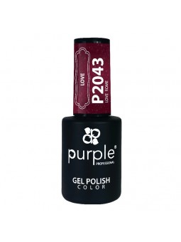 PURPLE GEL POLISH COLOR LOVE ROME 10ML|Mathiss