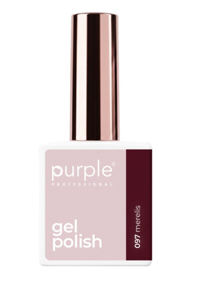 PURPLE GEL POLISH 097 MERELLS 10ML