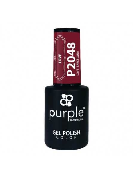 PURPLE GEL POLISH COLOR LOVE BARCELONA 10ML|Mathiss