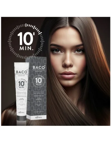 KAARAL BACO COLOR FAST 10'MIN 5.43 CASTAÑO CLARO COBRE DORADO 100ML