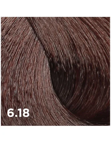KAARAL BACO COLOR FAST 10'MIN 6.18 RUBIO OSCURO CENIZA MARRON 100ML
