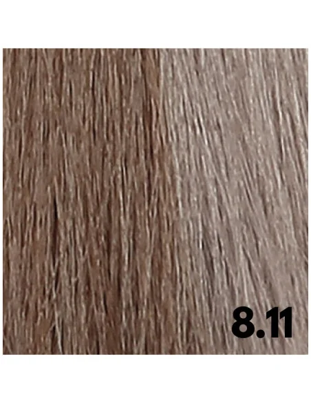 KAARAL BACO COLOR GLAZE 8.11 RUBIO CLARO CENIZA INTENSO 60ML