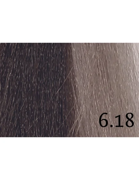 KAARAL BACO COLOR GLAZE 6.18 RUBIO OSCURO CENIZA MARRON 60ML