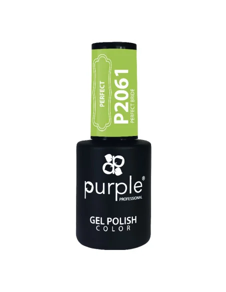 PURPLE GEL POLISH COLOR PERFECT BRIDE 10ML