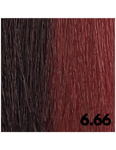KAARAL BACO COLOR GLAZE 6.66 RUBIO OSCURO ROJO INTENSO 60ML