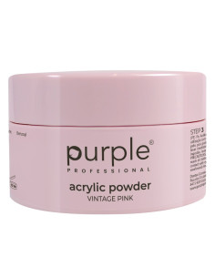 PURPLE ACRYLIC POWDER VINTAGE PINK 80GR