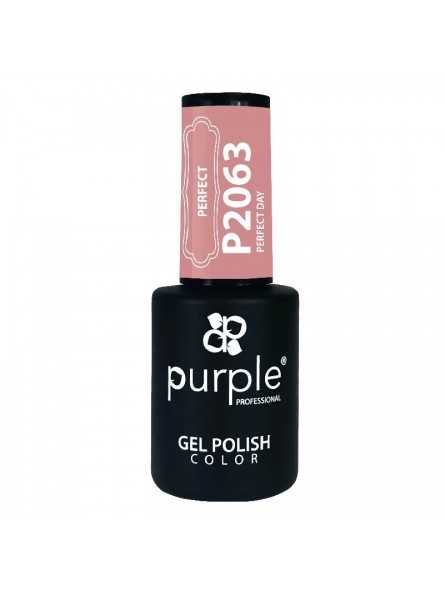 ***PURPLE GEL POLISH COLOR PERFECT DAY 10ML***|Mathiss