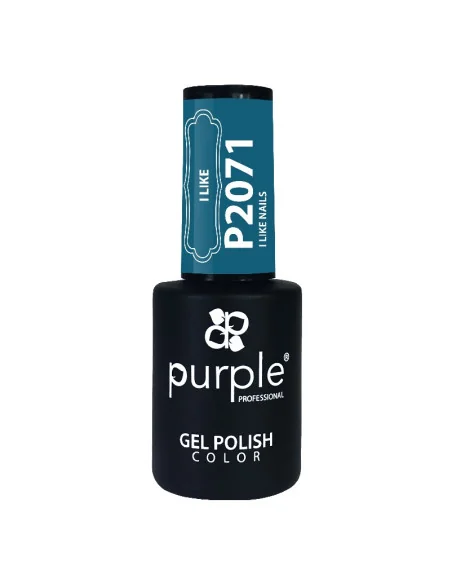 PURPLE GEL POLISH COLOR I LIKE NAILS 10ML