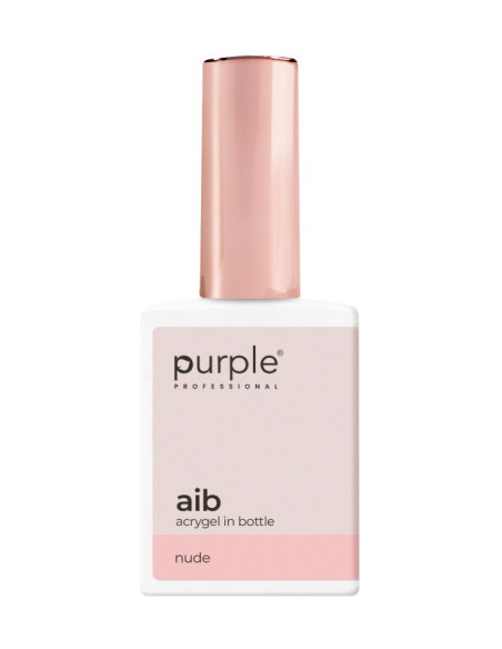 PURPLE ACRYGEL IN BOTTLE NUDE 15ML