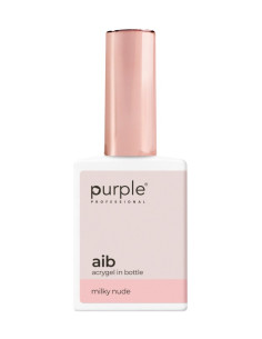 PURPLE ACRYGEL IN BOTTLE MILKY NUDE 15ML