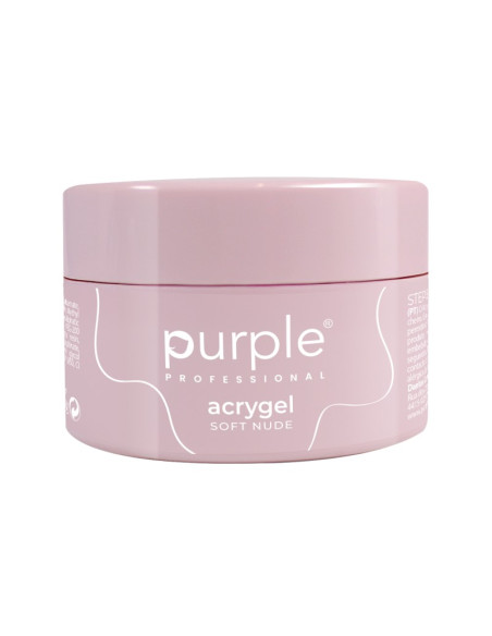 PURPLE ACRYGEL SOFT NUDE 50ML