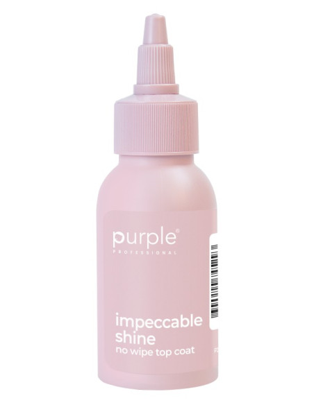 PURPLE IMPECABLE SHINE NO WIPE TOP COAT 60ML (RECARGA)