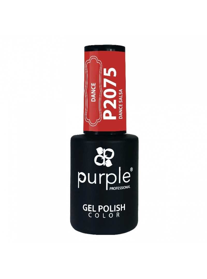 PURPLE GEL POLISH COLOR DANCE SALSA 10ML|Mathiss