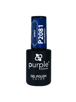 PURPLE GEL POLISH COLOR DANCE MERENGUE 10ML|Mathiss