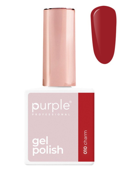 PURPLE GEL POLISH 010 CHARM 10ML