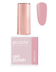 PURPLE GEL POLISH 033 DELICATE 10ML