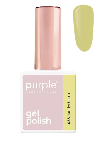 PURPLE GEL POLISH 058 CANDYCHAM 10ML